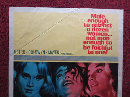 ALL FALL DOWN US INSERT (14"x 36") POSTER EVA MARIE SAINT WARREN BEATTY 1962 - Rendezvous Cinema