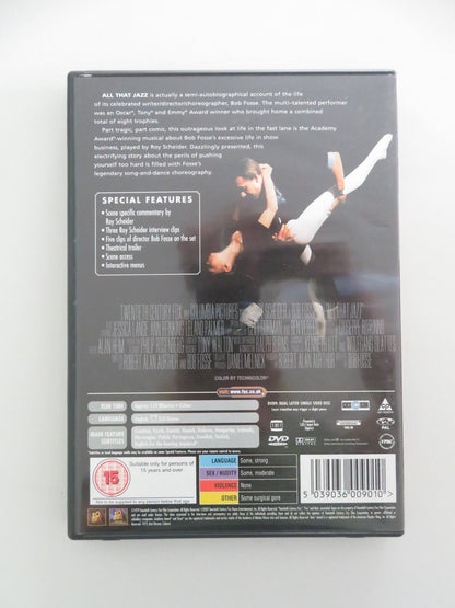 ALL THAT JAZZ (DVD) ROY SCHEIDER JESSICA LANGE 1979 REGION 2 Movie posters