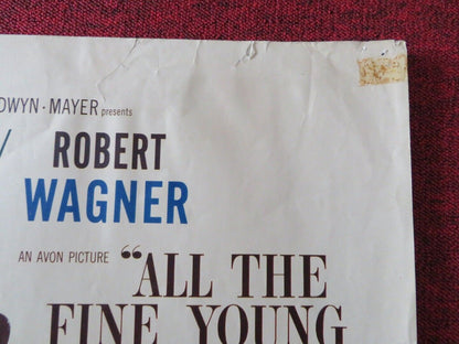 ALL THE FINE YOUNG CANNIBALS US HALF SHEET (22"x 28") POSTER NATALIE WOOD 1960 - Rendezvous Cinema