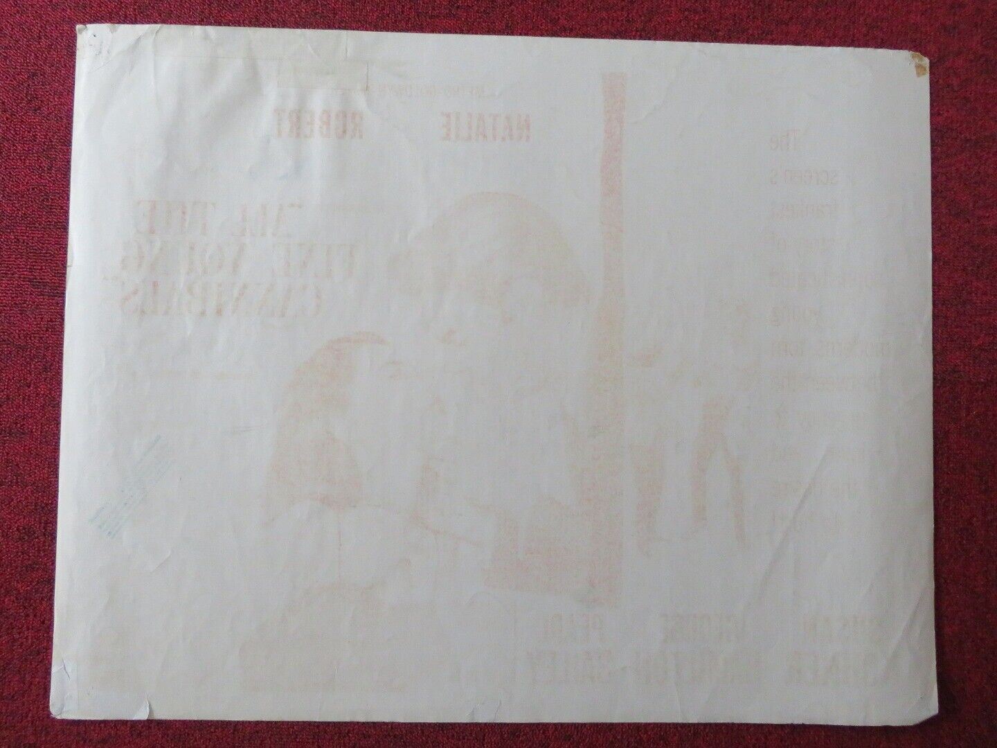 ALL THE FINE YOUNG CANNIBALS US HALF SHEET (22"x 28") POSTER NATALIE WOOD 1960 - Rendezvous Cinema