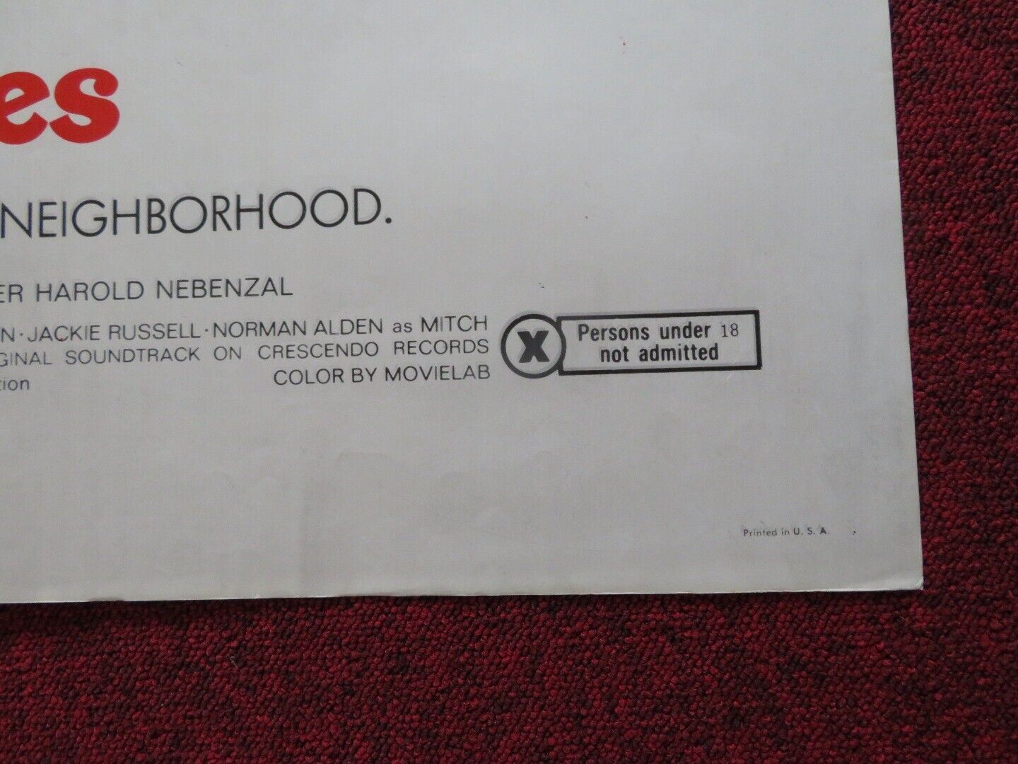 ALL THE LOVING COUPLES US ONE SHEET POSTER NORMAN ALDEN GLORIA MANON 1969 - Rendezvous Cinema