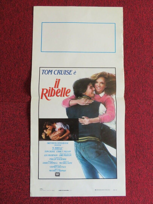 ALL THE RIGHT MOVES ITALIAN LOCANDINA (27.5"x13.5") POSTER TOM CRUISE 1983 - Rendezvous Cinema