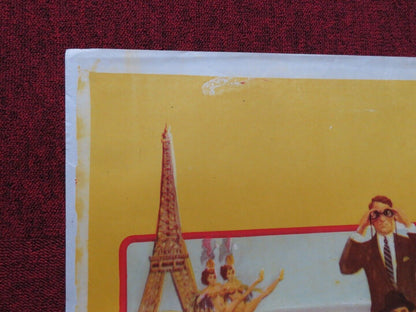 ALL THE WAY TO PARIS FOLDED ARGENTINA ONE SHEET POSTER JAMIE UYS BOB COURTNEY - Rendezvous Cinema