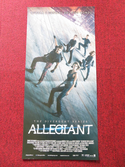 ALLEGIANT ITALIAN LOCANDINA POSTER THEO JAMES NAOMI WATTS 2016 Rendezvous Cinema Movie posters