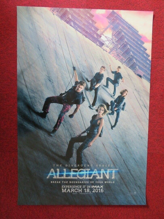 ALLEGIANT US ONE SHEET ROLLED POSTER DIVERGENT SHAILENE WOODLEY 2016 - Rendezvous Cinema