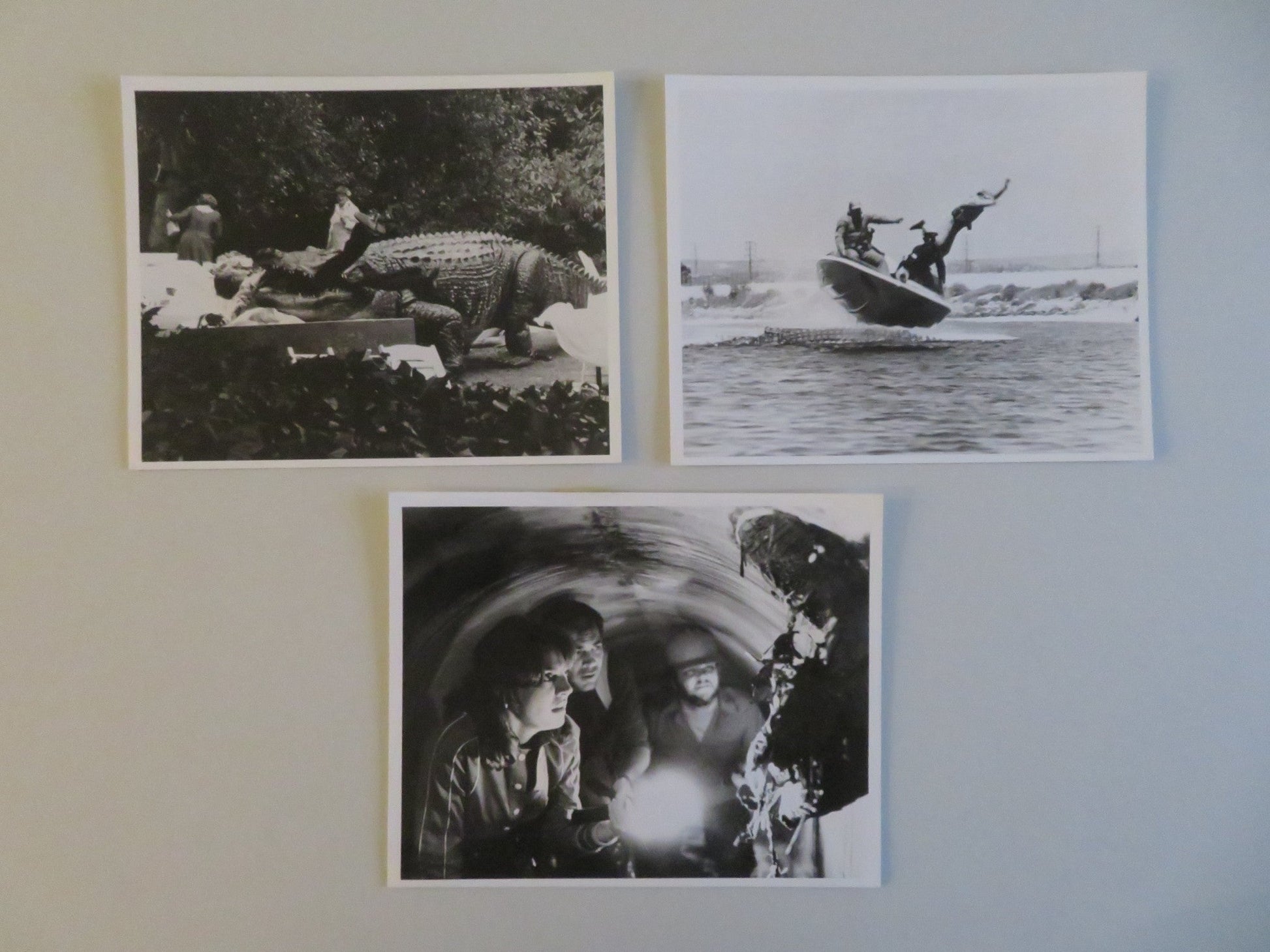 ALLIGATOR MOVIE STILL PHOTO LOT OF 3 ROBERT FORSTER ROBIN RIKER 1980 - Rendezvous Cinema