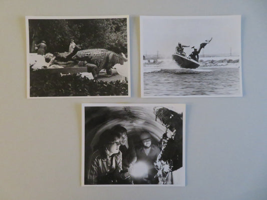 ALLIGATOR MOVIE STILL PHOTO LOT OF 3 ROBERT FORSTER ROBIN RIKER 1980 - Rendezvous Cinema