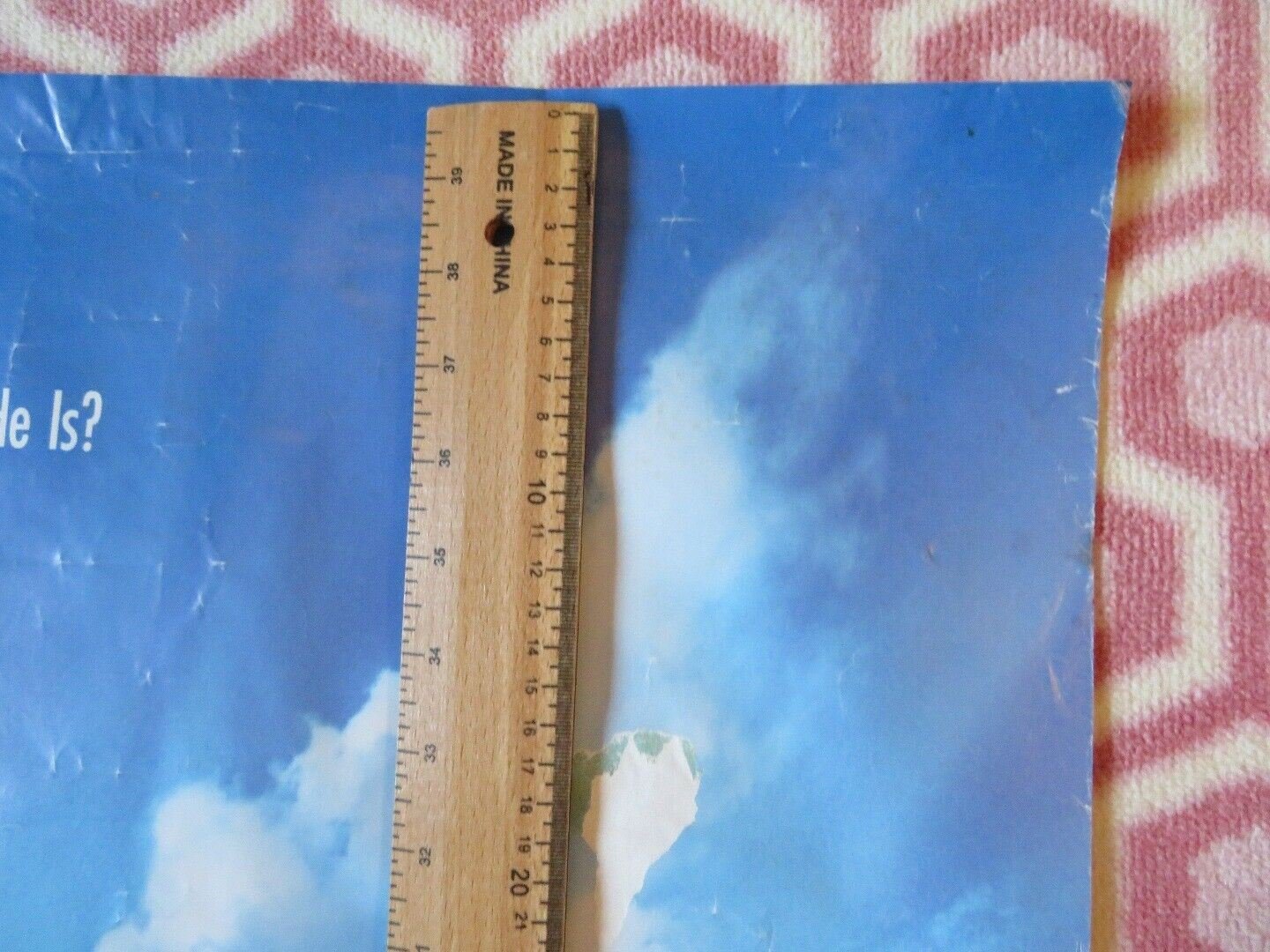 ALMOST AN ANGEL US ONE SHEET ROLLED POSTER PAUL HOGAN 1990 - Rendezvous Cinema