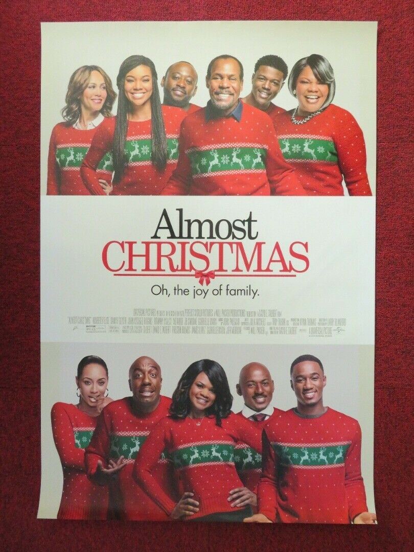 ALMOST CHRISTMAS US ONE SHEET ROLLED POSTER DANNY GLOVER KIMERLY ELSE 2016 - Rendezvous Cinema