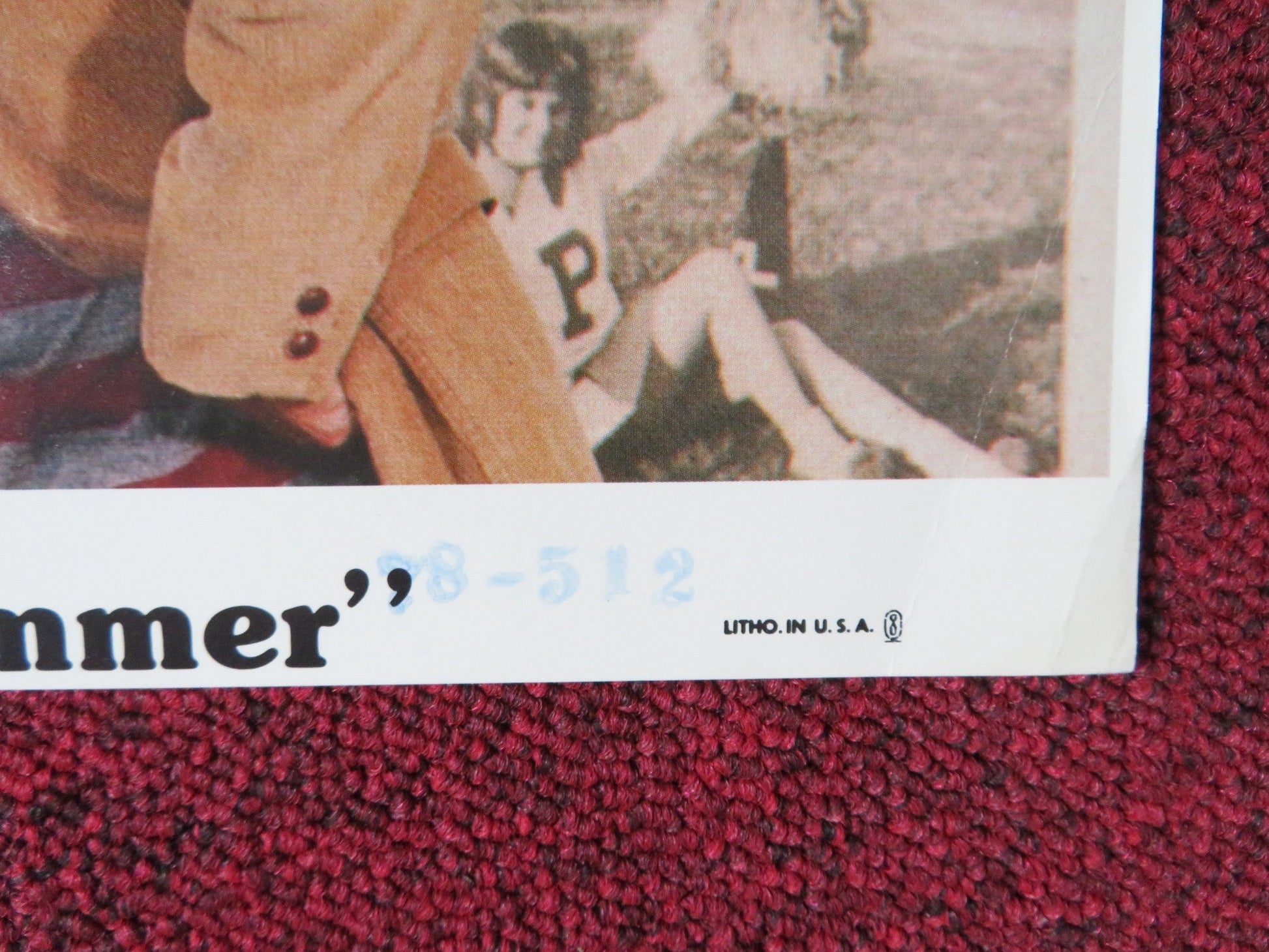 ALMOST SUMMER LOBBY CARD BRUNO KIRBY LEE PURCELL 1978 Rendezvous Cinema Movie posters