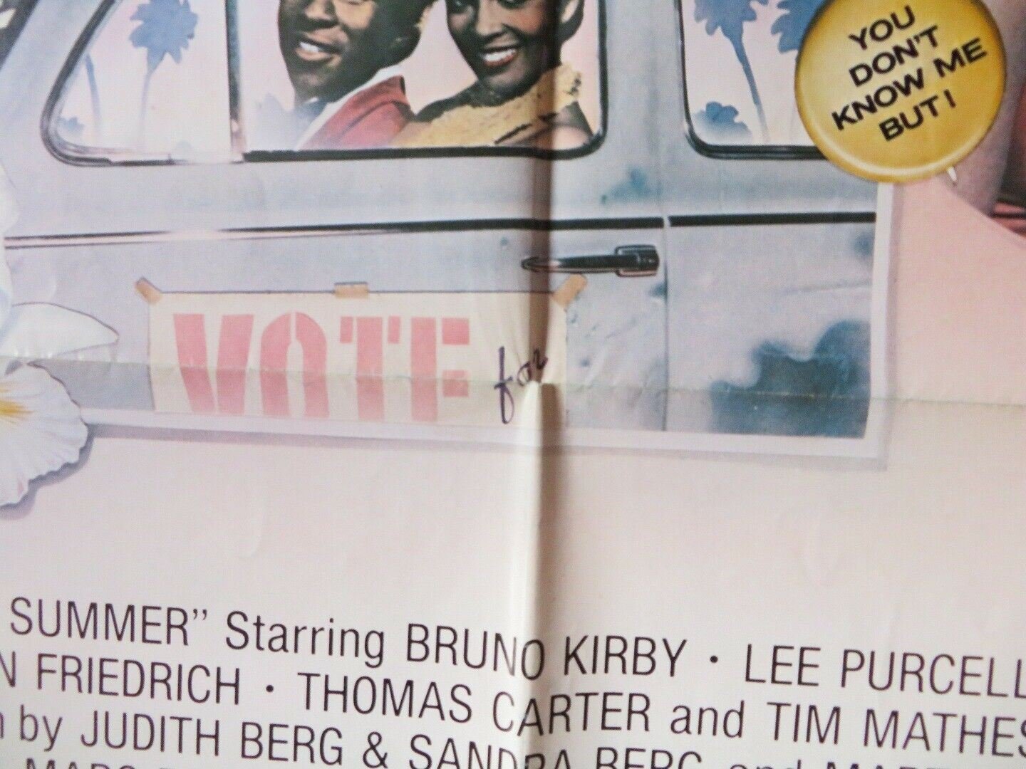 ALMOST SUMMER US ONE SHEET POSTER BRUNO KIRBY LEE PURCELL 1978 - Rendezvous Cinema