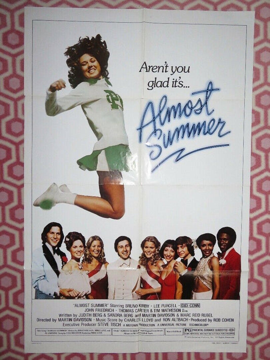 ALMOST SUMMER US ONE SHEET POSTER BRUNO KIRBY LEE PURCELL 1978 - Rendezvous Cinema