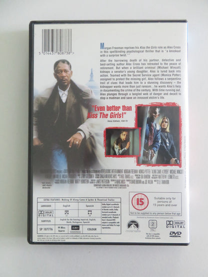 Along Came a Spider (DVD) Morgan Freeman Monica Potter 2001 Region 2 Movie posters