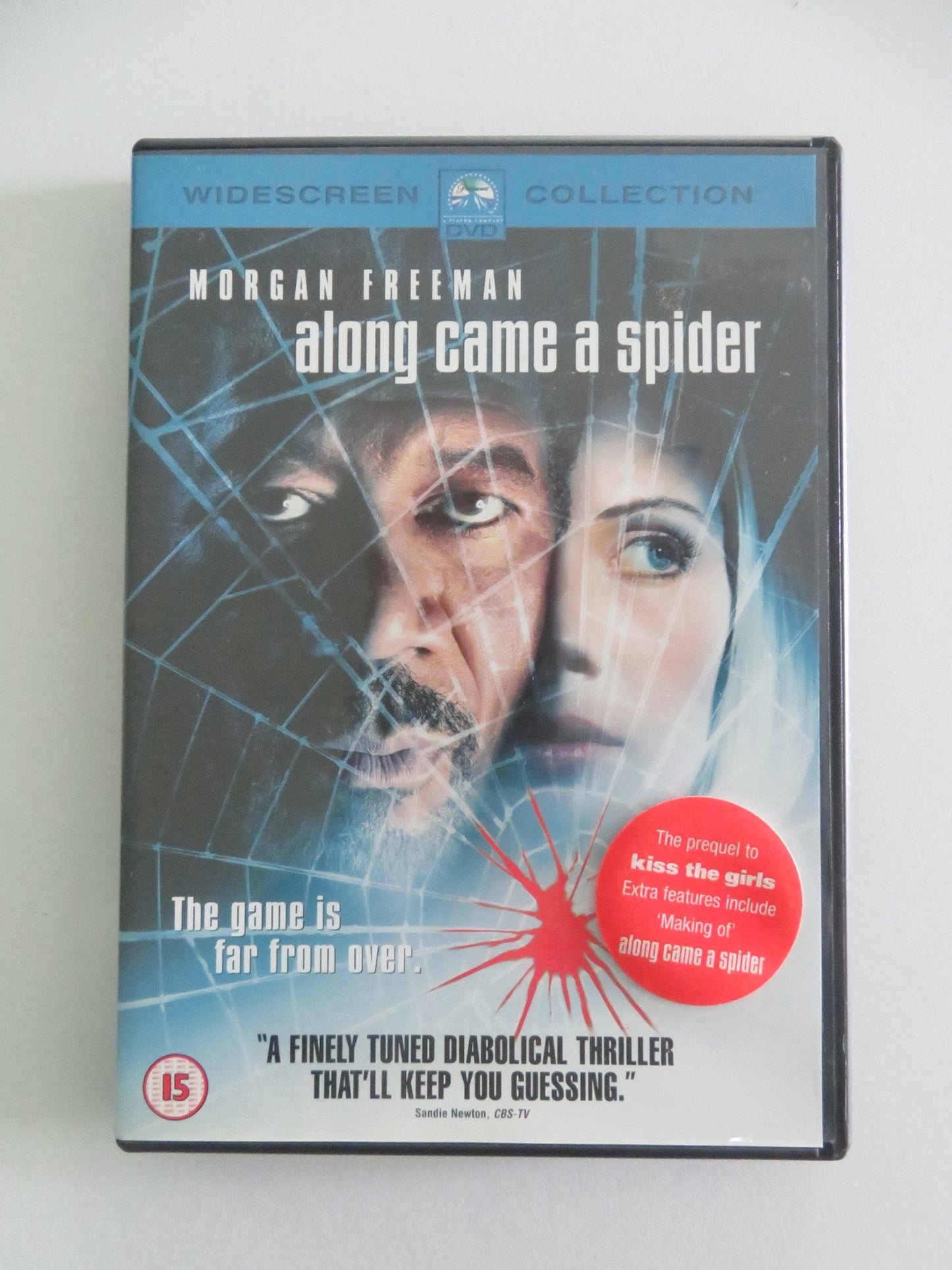 Along Came a Spider (DVD) Morgan Freeman Monica Potter 2001 Region 2 Movie posters