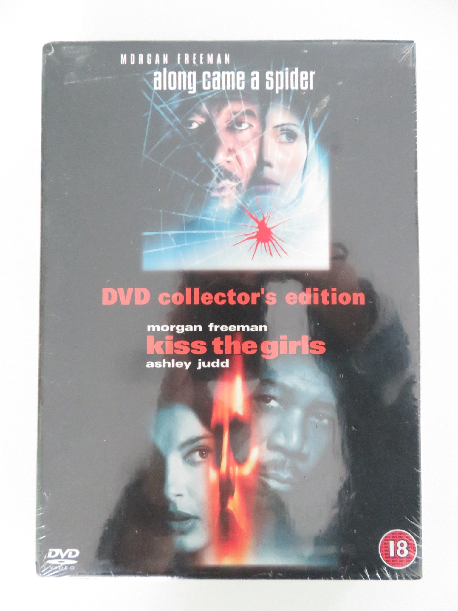 Along Came A Spider + Kiss the Girls (DVD BoxSet) Morgan Freeman 2001 Region 2 Movie posters