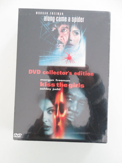 Along Came A Spider + Kiss the Girls (DVD BoxSet) Morgan Freeman 2001 Region 2 Movie posters