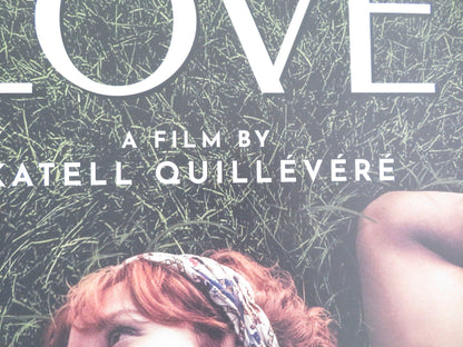 ALONG CAME LOVE UK QUAD ROLLED POSTER ANAIS DEMOUSTIER VINCENT LACOSTE 2023 Movie posters