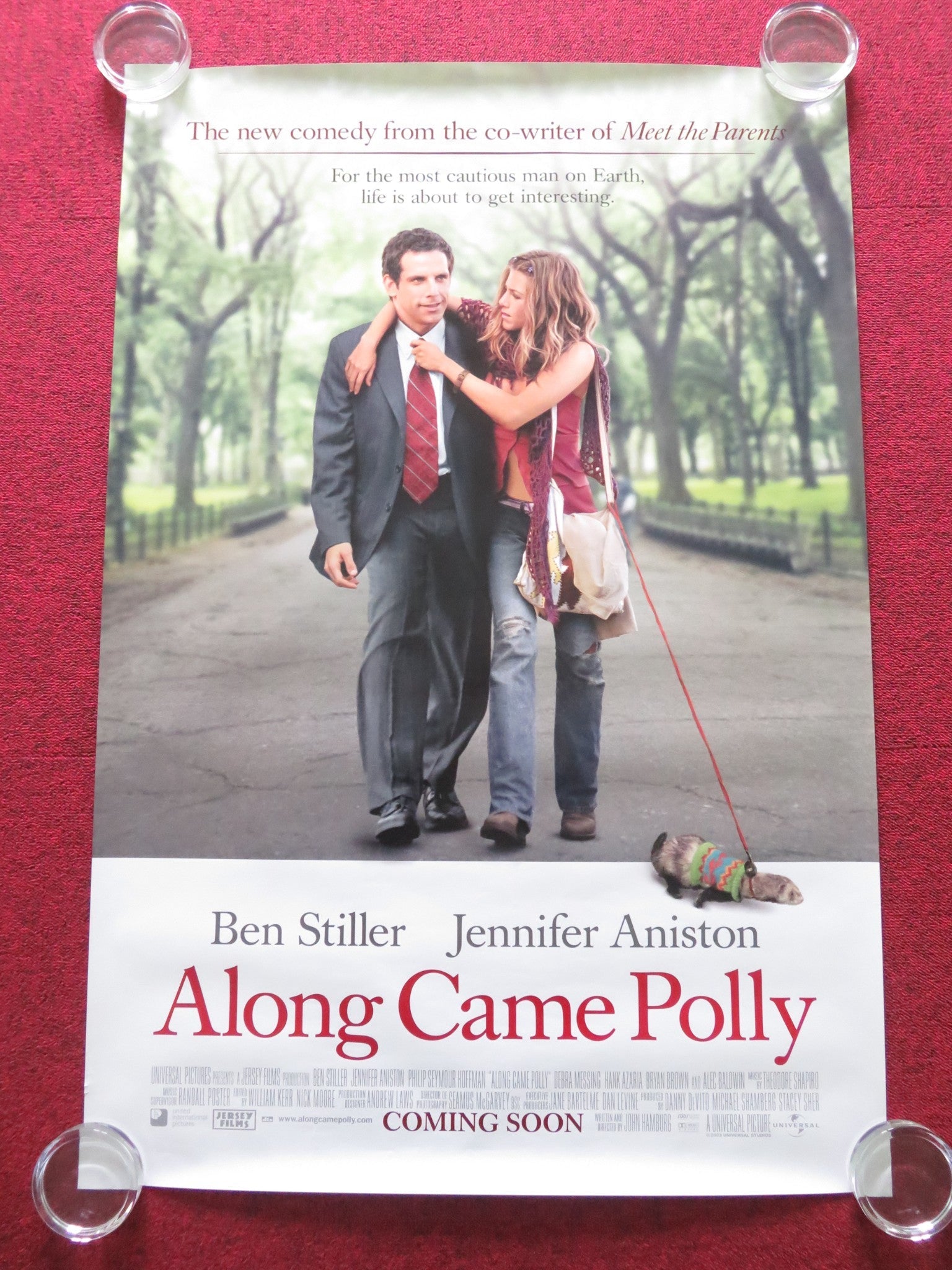 ALONG CAME POLLY - B US ONE SHEET ROLLED POSTER BEN STILLER JENNIFER ANISTON 2004 Movie posters