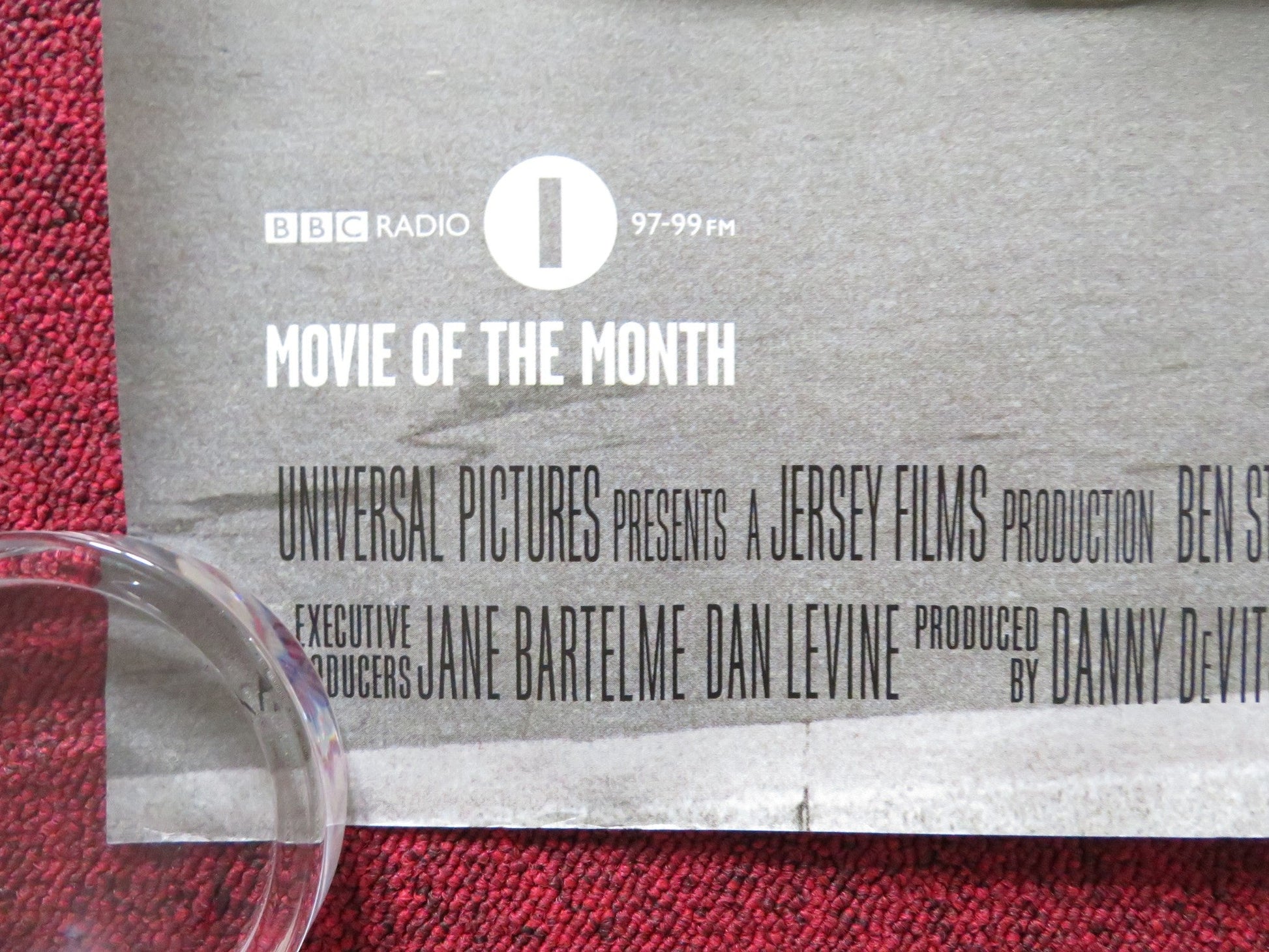 ALONG CAME POLLY UK QUAD ROLLED POSTER BEN STILLER JENNIFER ANISTON 2004 - Rendezvous Cinema