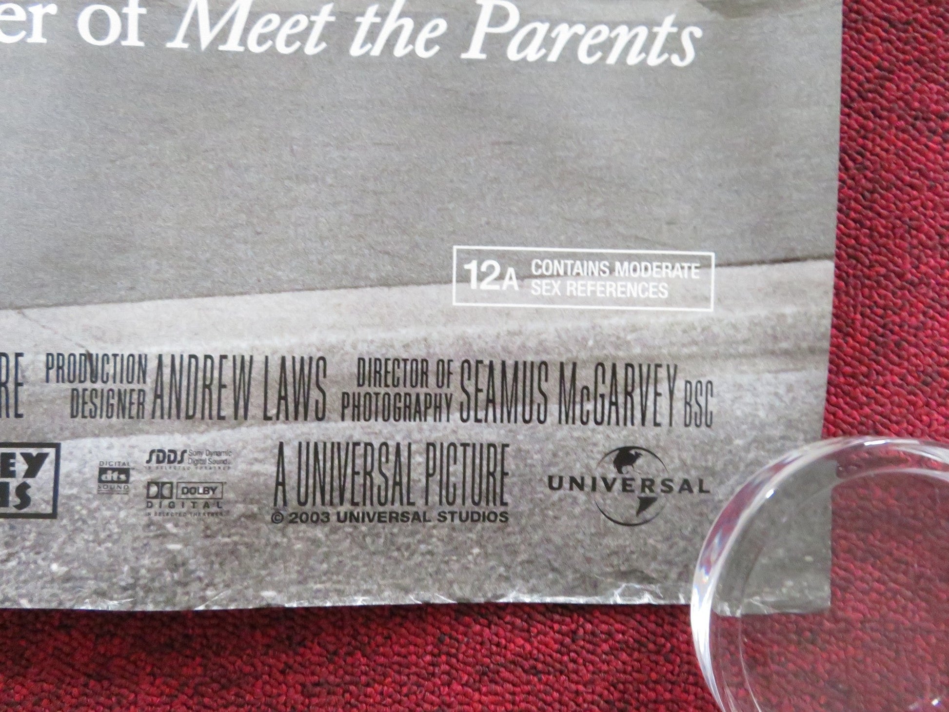 ALONG CAME POLLY UK QUAD ROLLED POSTER BEN STILLER JENNIFER ANISTON 2004 - Rendezvous Cinema