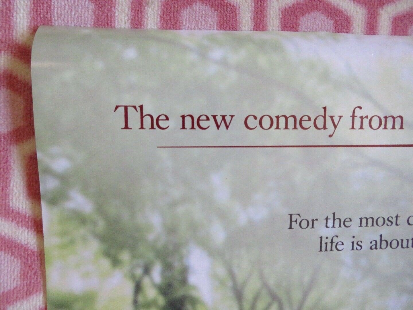 ALONG CAME POLLY US ROLLED POSTER BEN STILLER JENNIFER ANISTON 2004 - Rendezvous Cinema