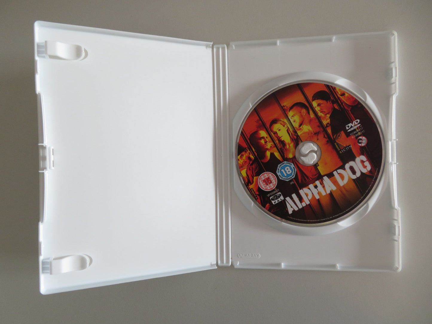 ALPHA DOG (DVD) BRUCE WILLIS JUSTIN TIMBERLAKE 2006 REGION 2 Movie posters