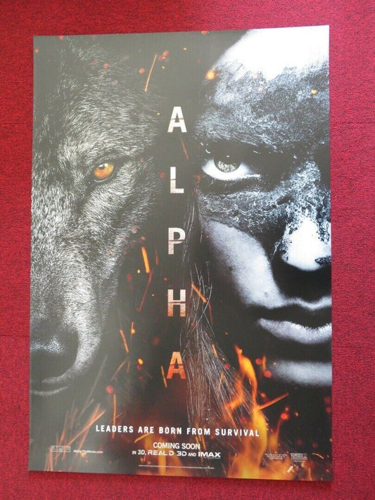 ALPHA US ONE SHEET ROLLED POSTER KODI SMIT MCPHEE 2018 - Rendezvous Cinema
