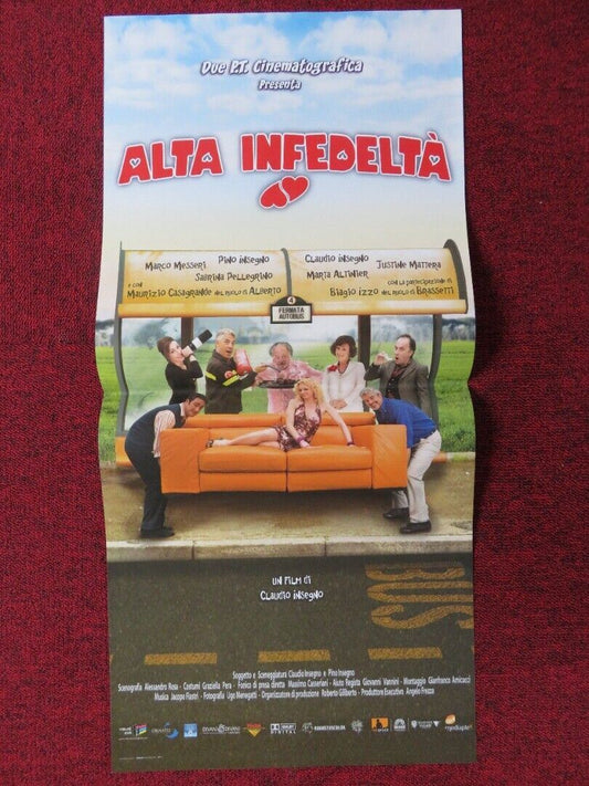 ALTA INFEDELTA ITALIAN LOCANDINA (26.5"x12.5") POSTER PINO INSEGNO 2010 - Rendezvous Cinema