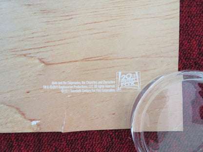 ALVIN AND THE CHIPMUNKS: CHIPWRECKED - B UK QUAD ROLLED POSTER JASON LEE 2011 Movie posters