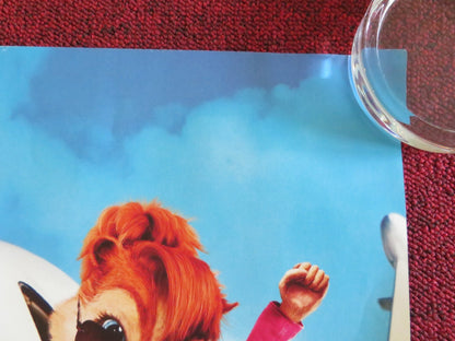 ALVIN AND THE CHIPMUNKS: THE SQUEAKQUEL - B UK QUAD ROLLED POSTER JASON LEE 2009 Movie posters