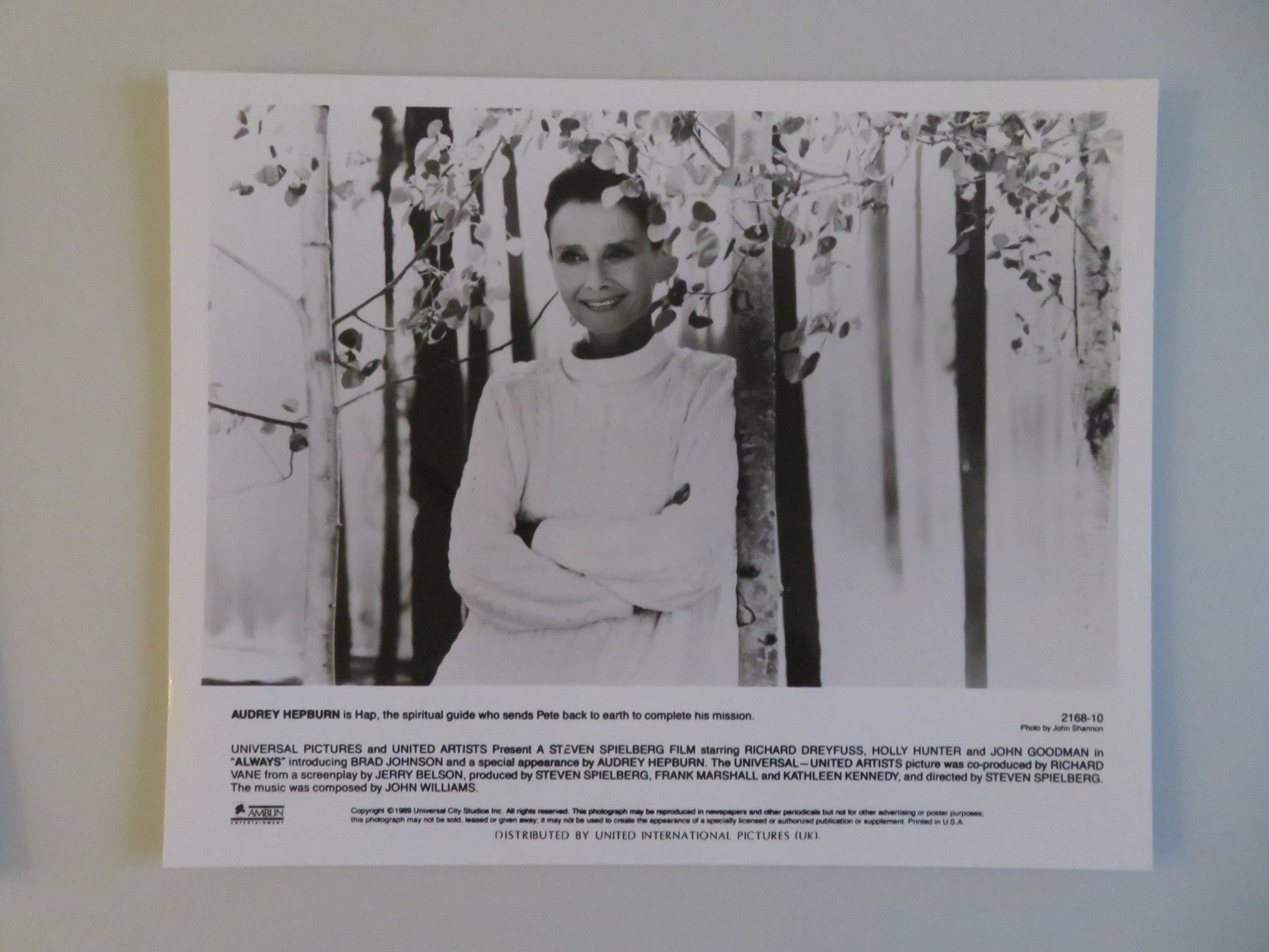 ALWAYS MOVIE STILL PHOTO LOT OF 5 RICHARD DREYFUSS HOLLY HUNTER 1989 - Rendezvous Cinema