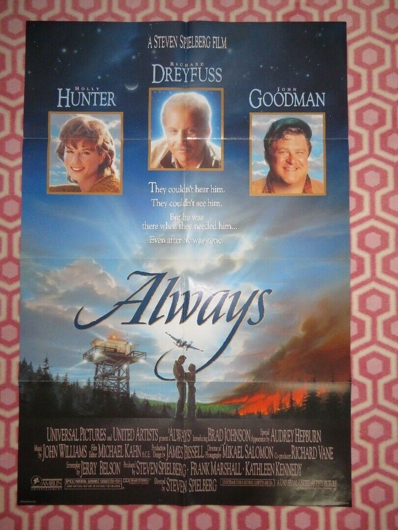 ALWAYS US ONE SHEET POSTER SPIELBERG J.GOODMAN R.DREYFUSS H.HUNTER 1989 - Rendezvous Cinema
