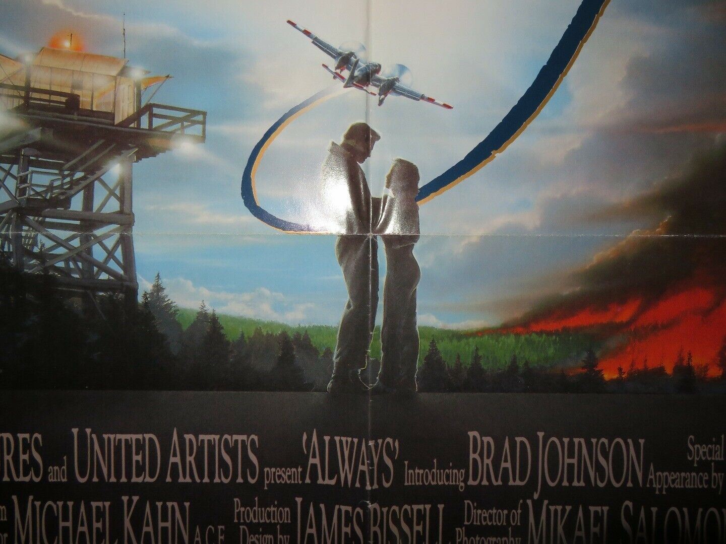 ALWAYS US ONE SHEET POSTER SPIELBERG J.GOODMAN R.DREYFUSS H.HUNTER 1989 - Rendezvous Cinema