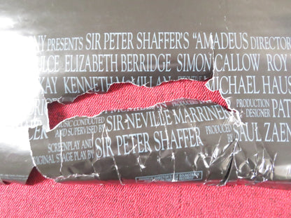AMADEUS US ONE SHEET ROLLED POSTER TOM HULCE F. MURRAY ABRAHAM 1984 - Rendezvous Cinema