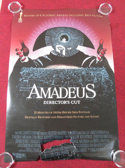 AMADEUS US ONE SHEET ROLLED POSTER TOM HULCE F. MURRAY ABRAHAM 1984 - Rendezvous Cinema
