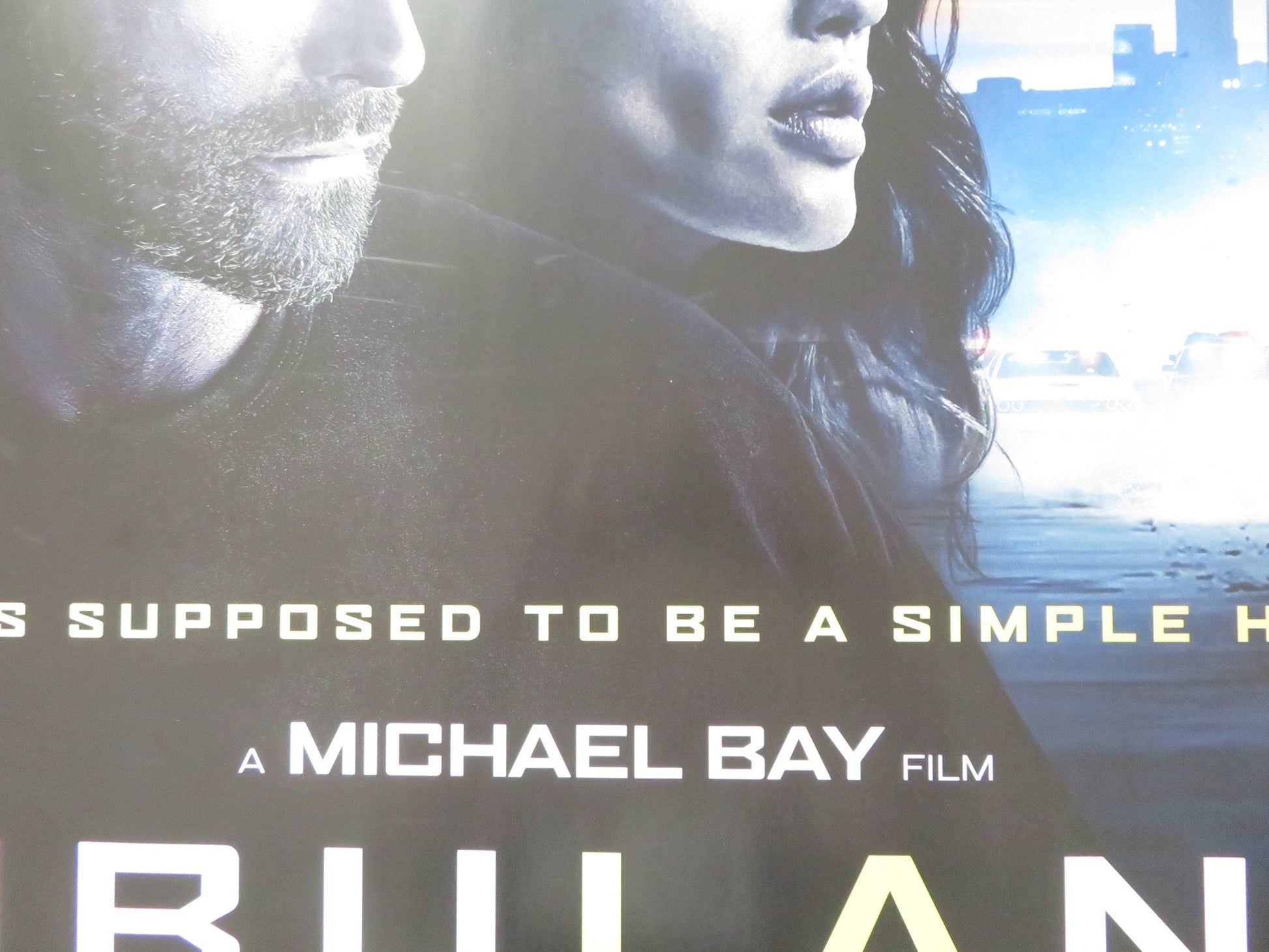 AMBULANCE UK QUAD ROLLED POSTER JAKE GYLLENHAAL YAHYA ABDUL - MATEEN II 2022 Rendezvous Cinema Movie posters