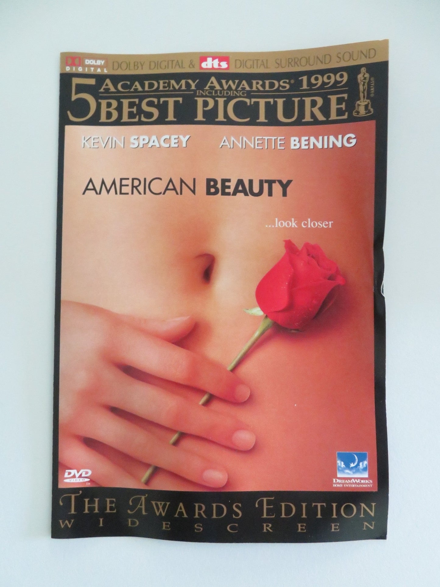 American Beauty - B (DVD) Kevin Spacey Annette Bening 1999 Region 1 Movie posters