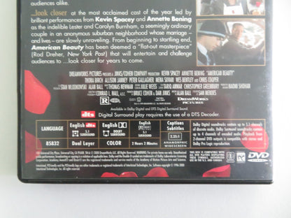 American Beauty - B (DVD) Kevin Spacey Annette Bening 1999 Region 1 Movie posters