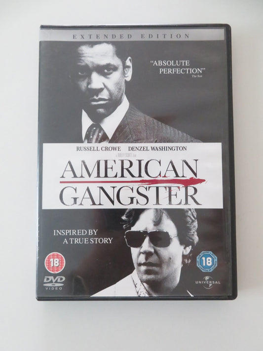 American Gangster - Extended Edition (DVD) Denzel Washington 2007 Region 2,4,5 Movie posters