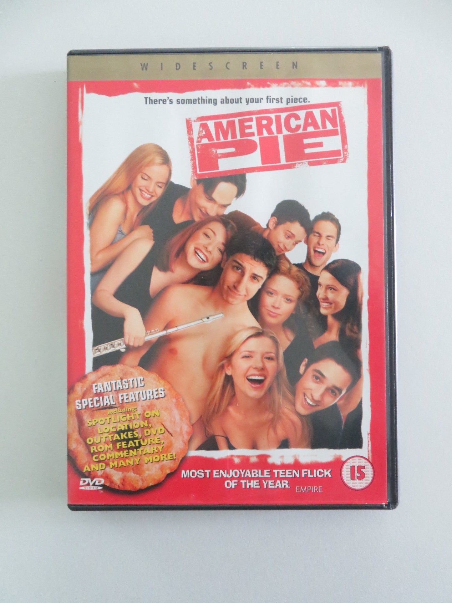 American Pie (DVD) Jason Biggs Eugene Levy 1999 Region 2 Movie posters