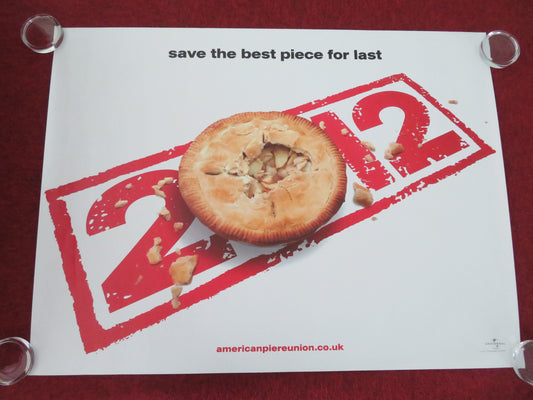 American Pie: Reunion UK Quad Rolled Poster Jason Biggs Seann William Scott 2012 Movie posters