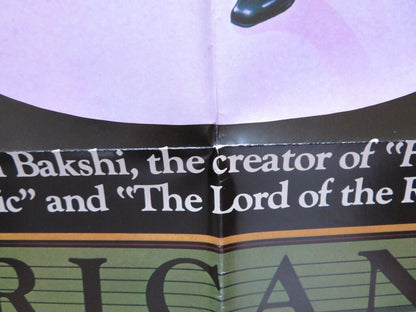 AMERICAN POP FOLDED US ONE SHEET POSTER RALPH BAKSHI 1981 - Rendezvous Cinema