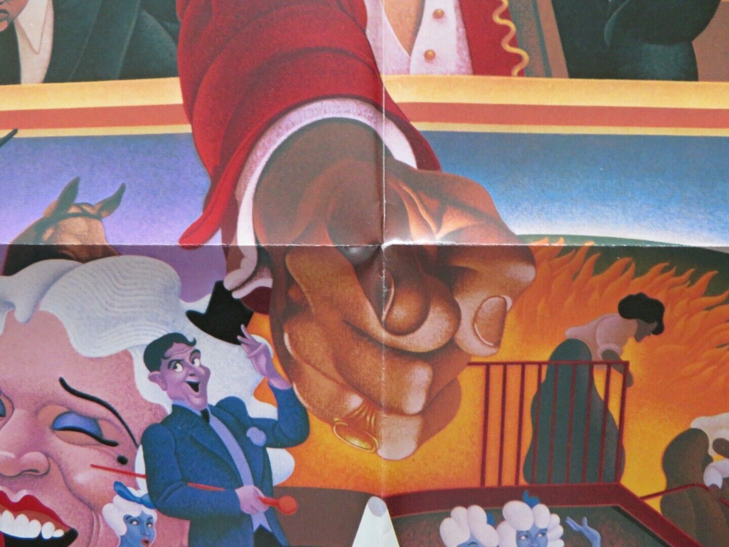 AMERICAN POP FOLDED US ONE SHEET POSTER RALPH BAKSHI 1981 - Rendezvous Cinema