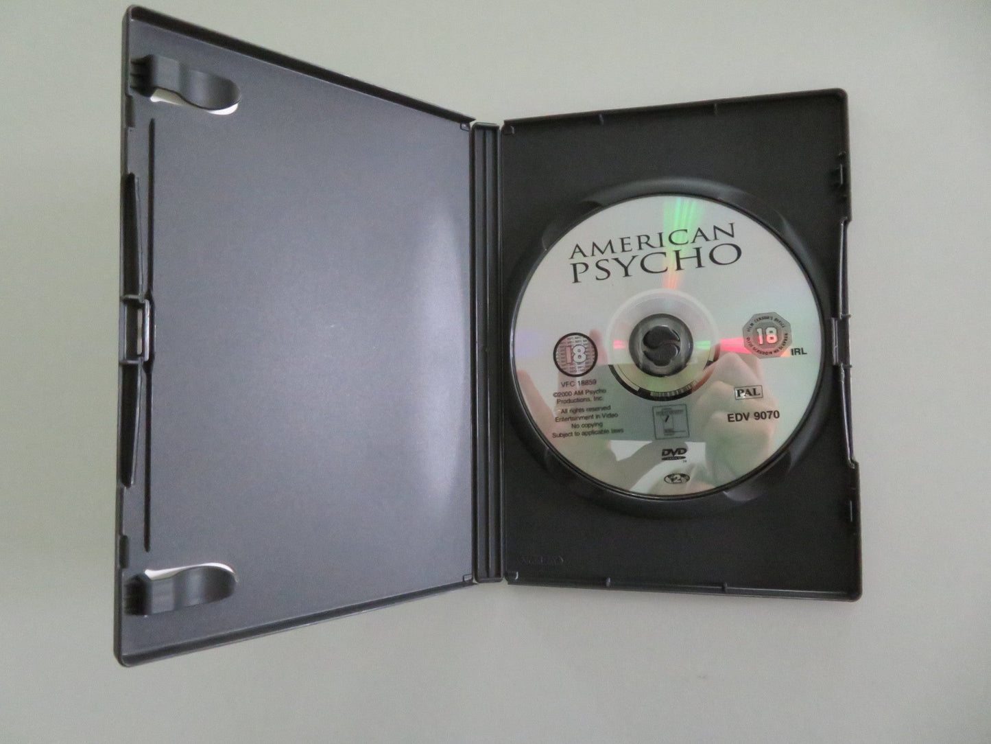 AMERICAN PSYCHO (DVD) CHRISTIAN BALE REESE WITHERSPOON 2000 REGION 2 Movie posters