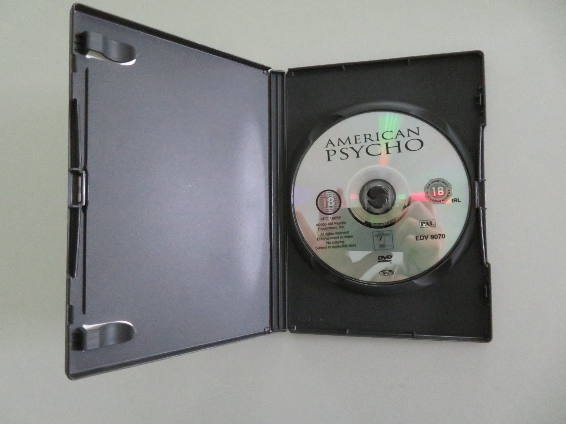 AMERICAN PSYCHO (DVD) CHRISTIAN BALE REESE WITHERSPOON 2000 REGION 2 Movie posters