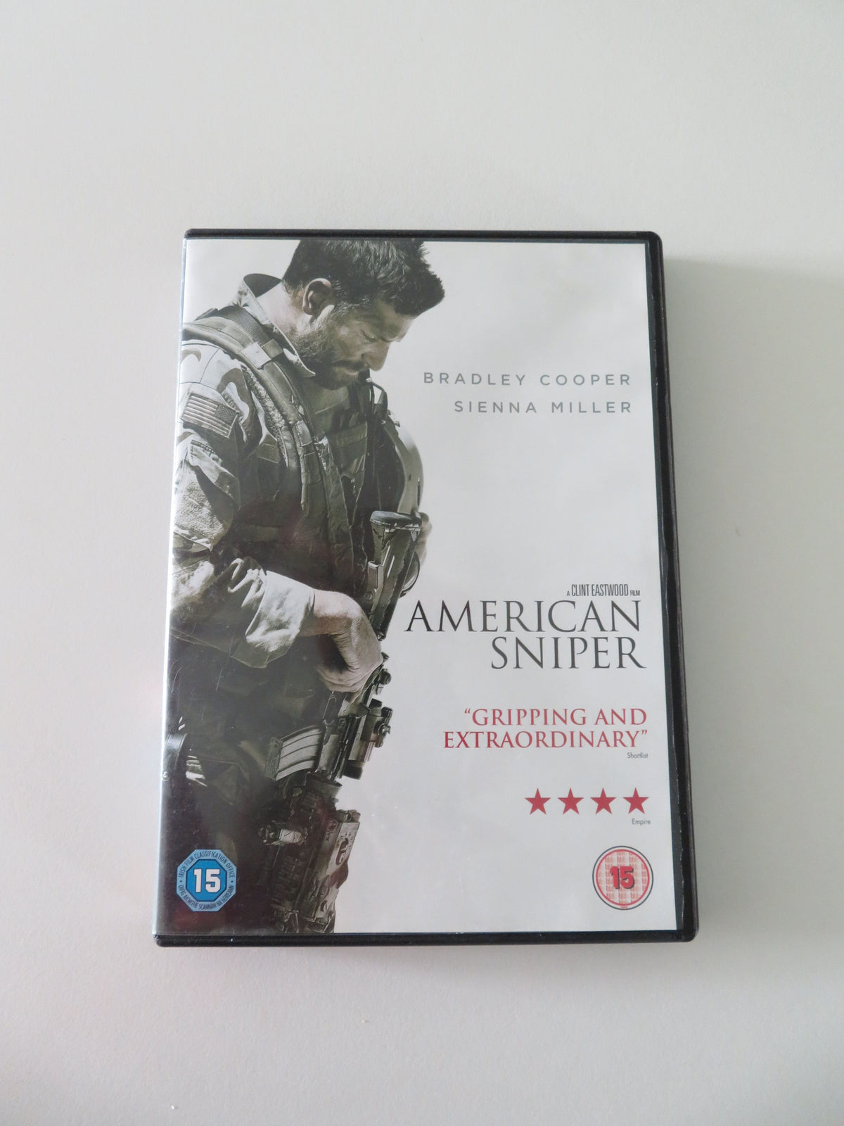 American Sniper (DVD) Bradley Cooper, Sienna Miller 2014 Region 2 Movie posters