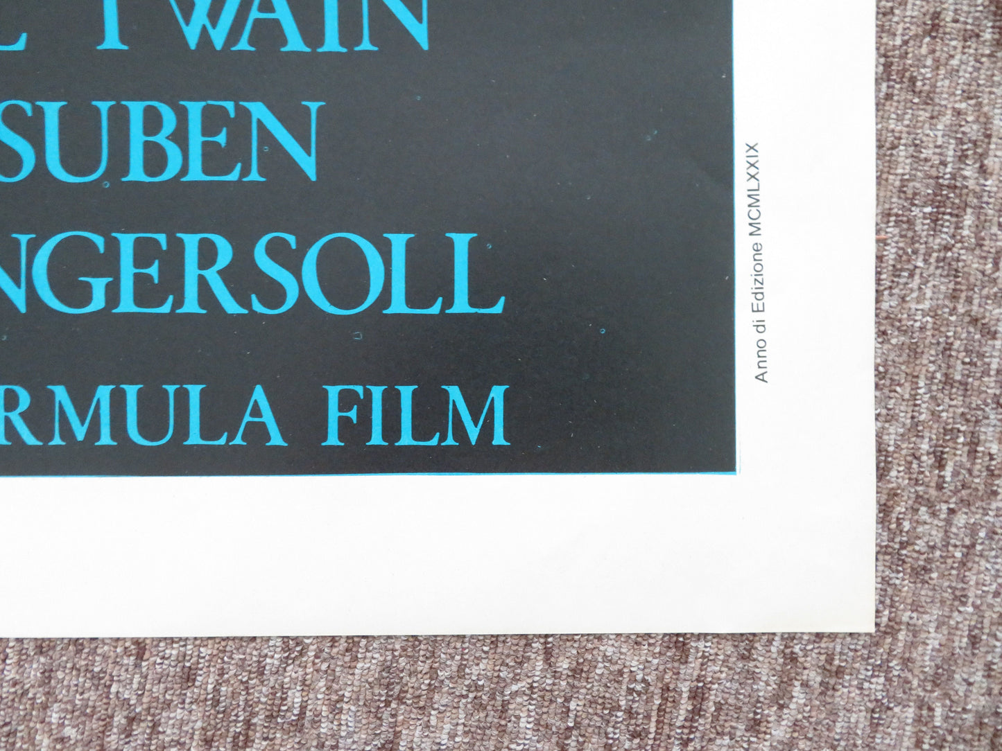 American Soap Italian 2 Foglio Poster Kay Williams Michael Twain 1979 Movie posters