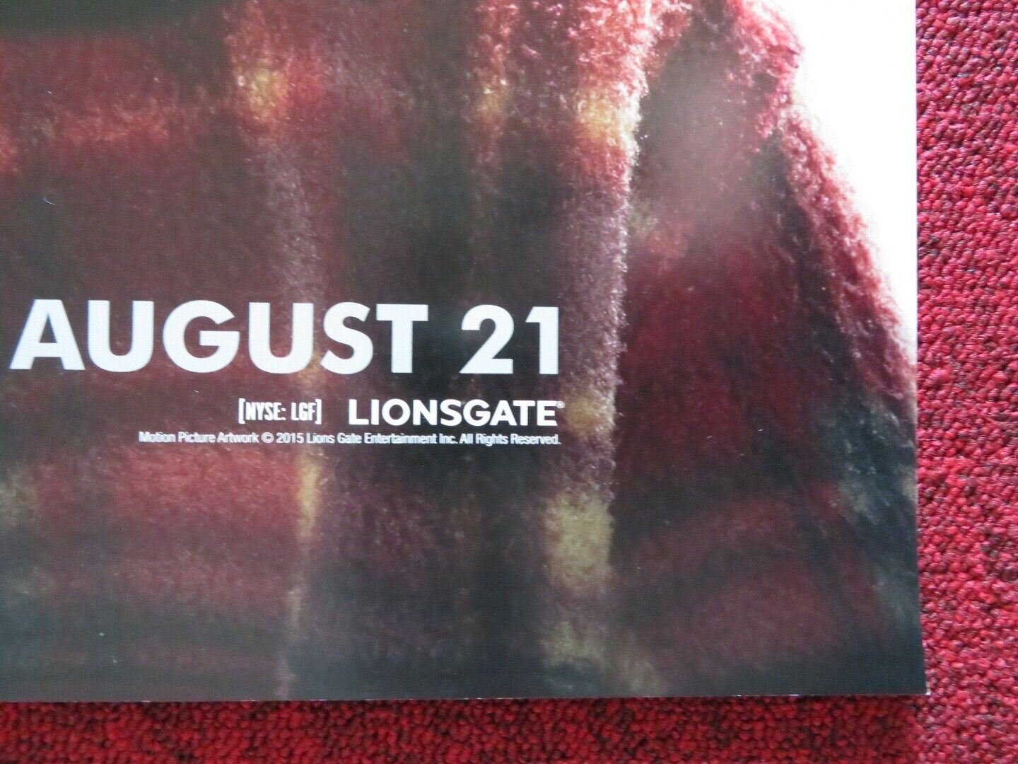 AMERICAN ULTRA US ONE SHEET ROLLED POSTER KRISTEN STEWART 2015 - Rendezvous Cinema