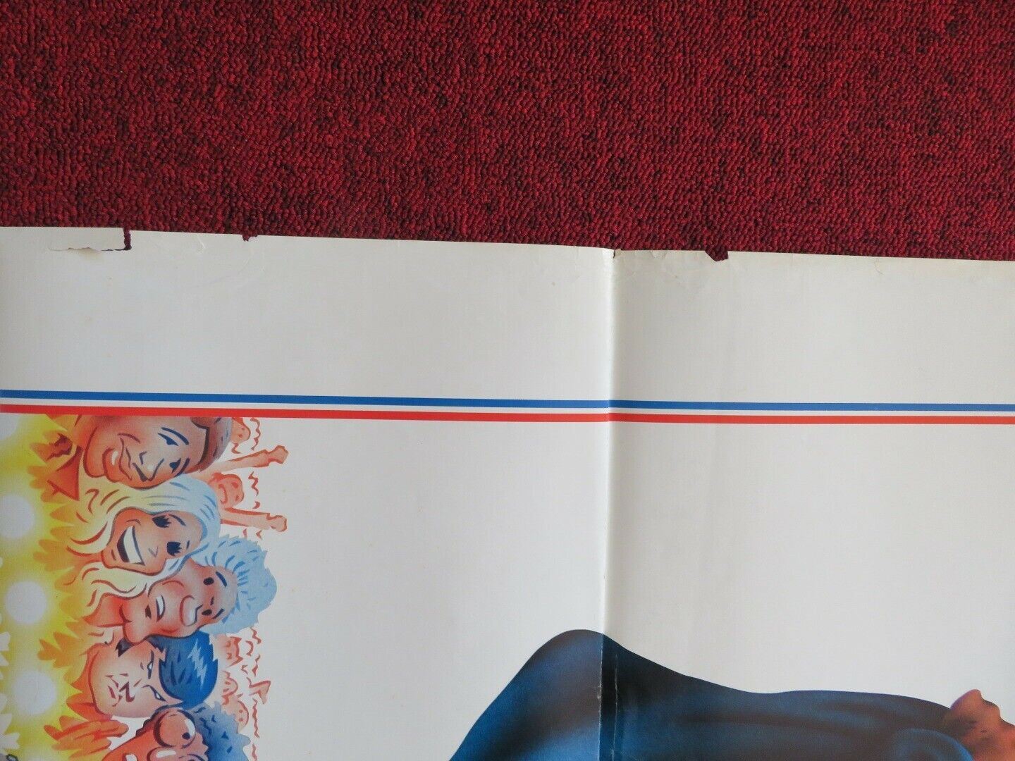 AMERICATHON FOLDED US ONE SHEET POSTER HARVEY KORMAN MEAT LOAF 1979 - Rendezvous Cinema