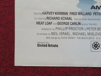 AMERICATHON FOLDED US ONE SHEET POSTER HARVEY KORMAN MEAT LOAF 1979 - Rendezvous Cinema